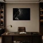 Premium Wall Art Yatay Html Edition – NUDE0826018 displayed in a contemporary gallery-inspired room