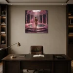 Premium Wall Art Kare Html Edition – NUDE0826025 displayed in a contemporary gallery-inspired room
