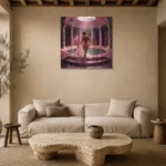 Premium Wall Art Kare Html Edition – NUDE0826025 presented in a sophisticated home setting