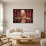 Premium Wall Art Yatay Html Edition – NUDE0826028 styled in a refined neutral interior