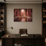 Premium Wall Art Yatay Html Edition – NUDE0826028 displayed in a contemporary gallery-inspired room
