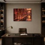 Premium Wall Art Yatay Html Edition – NUDE0826030 displayed in a contemporary gallery-inspired room