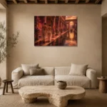 Premium Wall Art Yatay Html Edition – NUDE0826030 presented in a sophisticated home setting