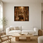 Premium Wall Art Kare Html Edition – NUDE0826036 styled in a refined neutral interior