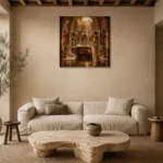 Premium Wall Art Kare Html Edition – NUDE0826036 presented in a sophisticated home setting