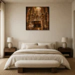 Premium Wall Art Kare Html Edition – NUDE0826036 showcased in an elegant minimalist interior