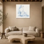 Premium Wall Art Kare Html Edition – NUDE0826040 presented in a sophisticated home setting