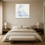 Premium Wall Art Kare Html Edition – NUDE0826040 showcased in an elegant minimalist interior