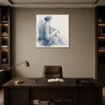 Premium Wall Art Kare Html Edition – NUDE0826041 displayed in a contemporary gallery-inspired room