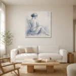Premium Wall Art Kare Html Edition – NUDE0826049 styled in a refined neutral interior