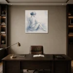 Premium Wall Art Kare Html Edition – NUDE0826049 displayed in a contemporary gallery-inspired room