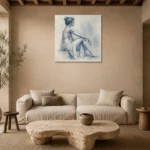 Premium Wall Art Kare Html Edition – NUDE0826050 presented in a sophisticated home setting