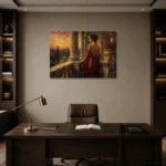 Premium Wall Art Yatay Html Edition – NUDE0826055 displayed in a contemporary gallery-inspired room