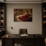 Premium Wall Art Yatay Html Edition – NUDE0826056 displayed in a contemporary gallery-inspired room