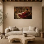 Premium Wall Art Yatay Html Edition – NUDE0826056 presented in a sophisticated home setting