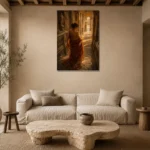 Premium Wall Art Dikey Html Edition – NUDE0826059 presented in a sophisticated home setting