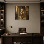 Premium Wall Art Kare Html Edition – NUDE0826061 displayed in a contemporary gallery-inspired room