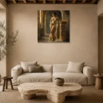 Premium Wall Art Kare Html Edition – NUDE0826061 presented in a sophisticated home setting