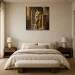 Premium Wall Art Kare Html Edition – NUDE0826061 showcased in an elegant minimalist interior
