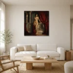 Premium Wall Art Kare Html Edition – NUDE0826067 styled in a refined neutral interior