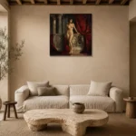Premium Wall Art Kare Html Edition – NUDE0826067 presented in a sophisticated home setting