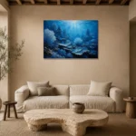 Premium Wall Art Yatay Html Edition – UNDERWATER2806001 presented in a sophisticated home setting
