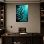 Premium Wall Art Dikey Html Edition – UNDERWATER2806005 displayed in a contemporary gallery-inspired room