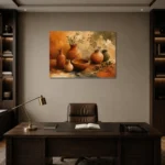 Premium Wall Art Yatay Html Edition – WABISABI2806001 displayed in a contemporary gallery-inspired room
