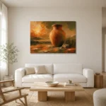 Premium Wall Art Yatay Html Edition – WABISABI2806003 styled in a refined neutral interior
