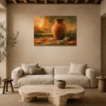 Premium Wall Art Yatay Html Edition – WABISABI2806003 presented in a sophisticated home setting