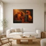 Premium Wall Art Yatay Html Edition – WABISABI2806010 styled in a refined neutral interior