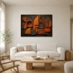 Premium Wall Art Yatay Html Edition – WABISABI2806011 styled in a refined neutral interior