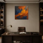 Premium Wall Art Kare Html Edition – WABISABI2806017 displayed in a contemporary gallery-inspired room