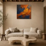 Premium Wall Art Kare Html Edition – WABISABI2806017 presented in a sophisticated home setting