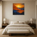 Premium Wall Art Kare Html Edition – WABISABI2806018 showcased in an elegant minimalist interior
