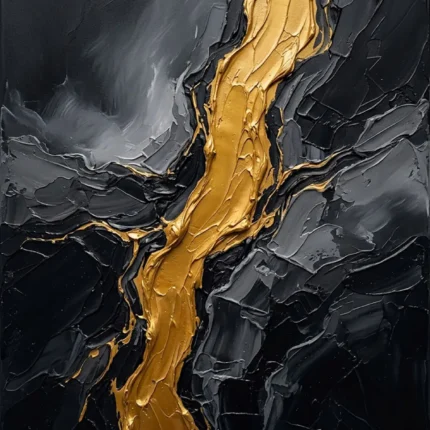 Black & Gold Wall Art