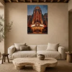 Premium Wall Art Dikey Html Edition – CINEMAGARA2806004 presented in a sophisticated home setting