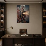 Premium Wall Art Dikey Html Edition – CINEMAGARA2806006 displayed in a contemporary gallery-inspired room