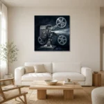 Premium Wall Art Kare Html Edition – CINEMAGARA2806009 styled in a refined neutral interior