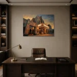 Premium Wall Art Yatay Html Edition – CINEMAGARA2806010 displayed in a contemporary gallery-inspired room