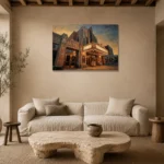 Premium Wall Art Yatay Html Edition – CINEMAGARA2806010 presented in a sophisticated home setting