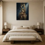 Premium Wall Art Dikey Html Edition – CINEMAGARA2806015 showcased in an elegant minimalist interior