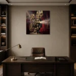 Premium Wall Art Kare Html Edition – CINEMAGARA2806017 displayed in a contemporary gallery-inspired room