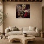 Premium Wall Art Kare Html Edition – CINEMAGARA2806017 presented in a sophisticated home setting
