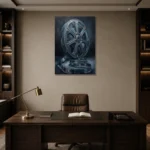 Premium Wall Art Dikey Html Edition – CINEMAGARA2806022 displayed in a contemporary gallery-inspired room