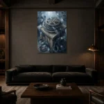 Premium Wall Art Dikey Html Edition – CINEMAGARA2806023 shown in a warm modern interior