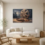 Premium Wall Art Yatay Html Edition – CINEMAGARA2806028 styled in a refined neutral interior