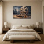 Premium Wall Art Yatay Html Edition – CINEMAGARA2806028 showcased in an elegant minimalist interior