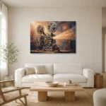 Premium Wall Art Yatay Html Edition – CINEMAGARA2806029 styled in a refined neutral interior