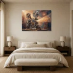 Premium Wall Art Yatay Html Edition – CINEMAGARA2806029 showcased in an elegant minimalist interior